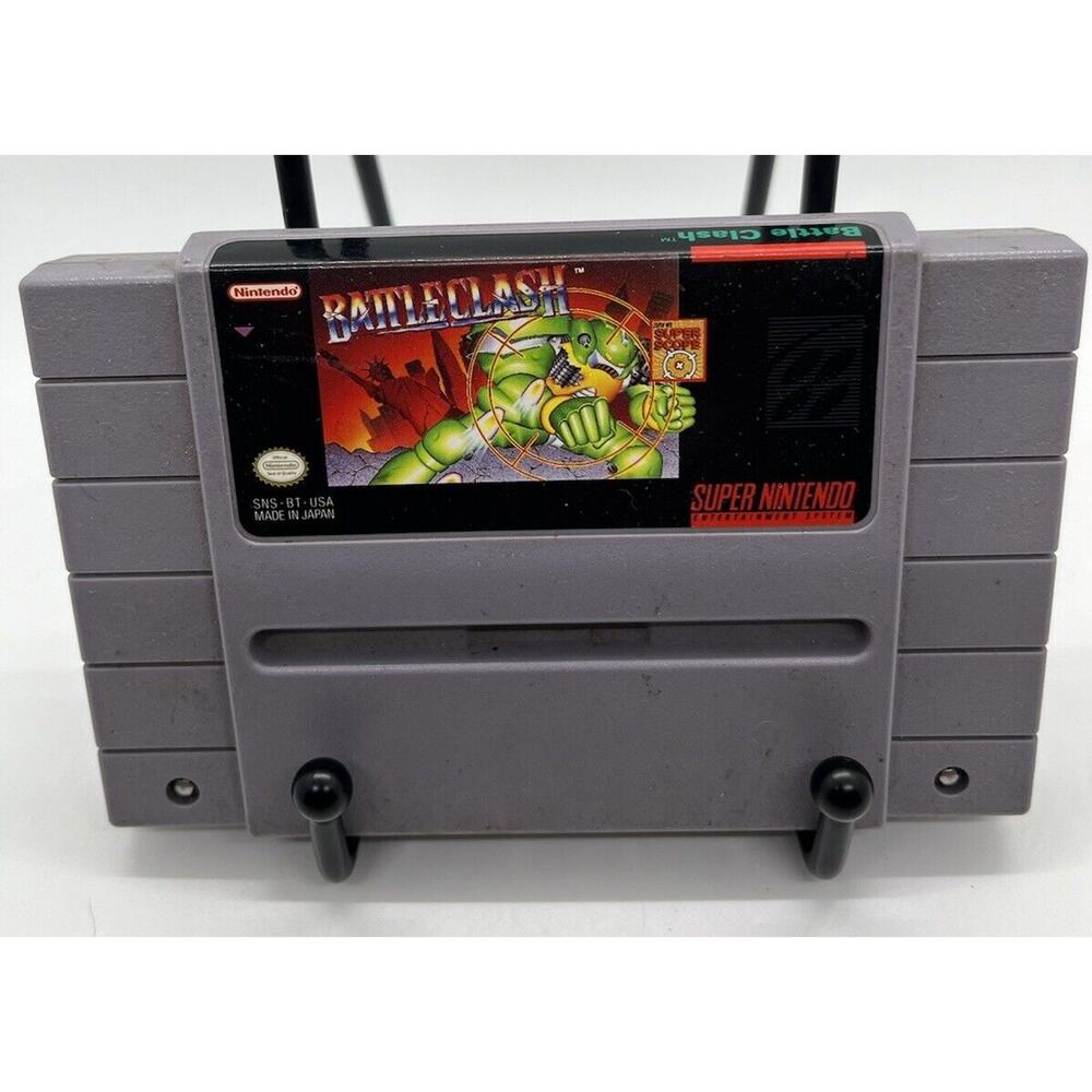 Battle Clash (Super Nintendo, 1992) SNES - Tested!